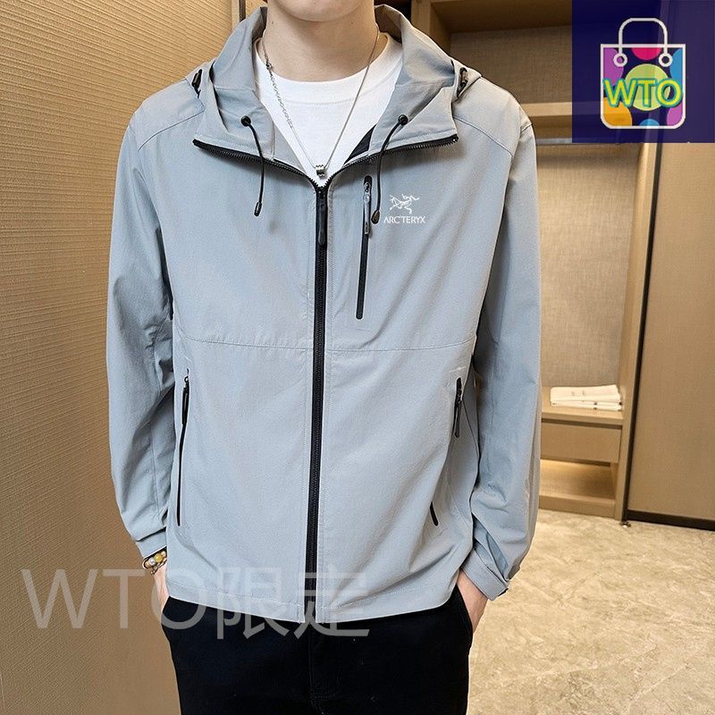 アークテリックス 紫外線防止アウトドア透気性連帽日焼け止めジャケット