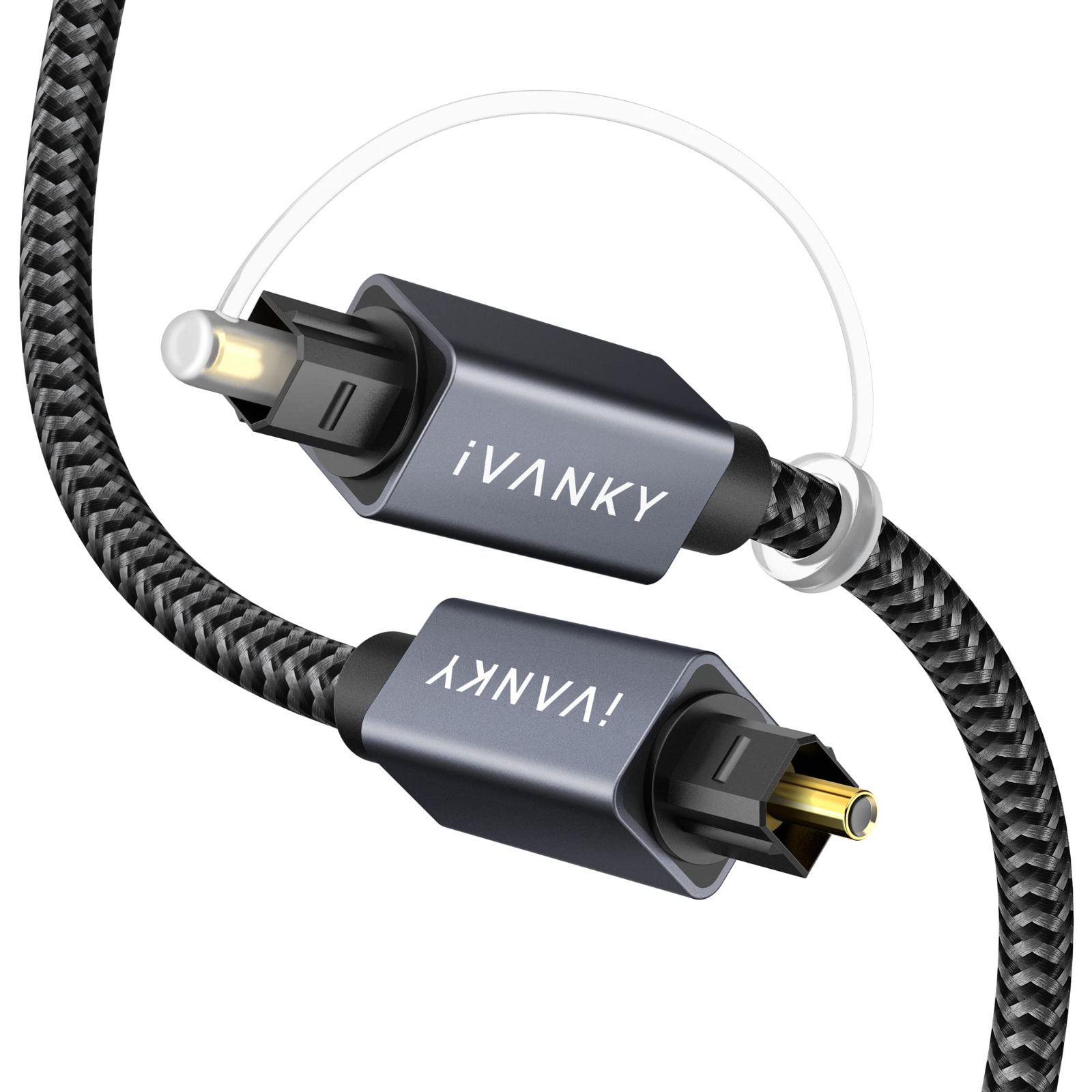 光デジタルケーブル 1.0m ハイレゾ音源対応 192KHz 24Bit ハイグレード