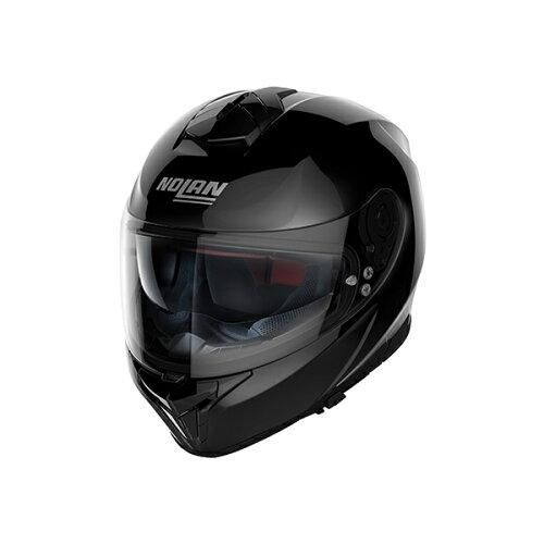 3営業日で発送 NOLAN ノーラン バイク用 ヘルメット フルフェイス Lサイズ 59-60cm N80-8 ソリッド グロッシーブラック 3 33066 品番 33066