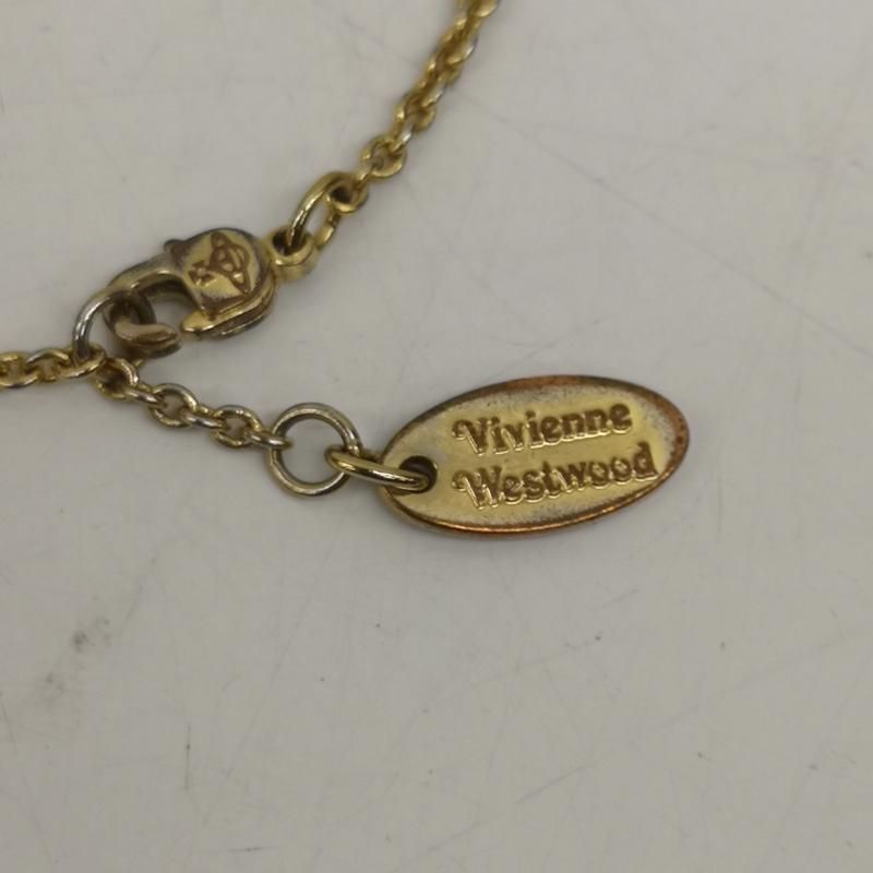 Vivienne Westwood ゴールドチェーンブレスレット Vivienne Westwood/ヴィヴィアン・ウエストウッド」オーブ