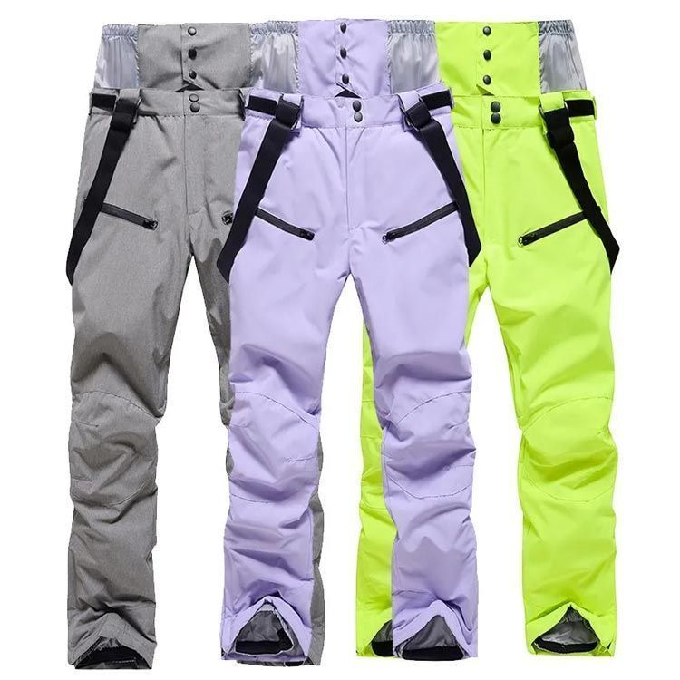 スキーウエア 撥水 防寒パンツ サスペンダー 延長ハイウェストデザイン スキーパンツ スノーウエア 付き 雪遊び XL レディース スノーボードウエア 防風 あったか アウトドア メンズ おしゃれ cjfj139255