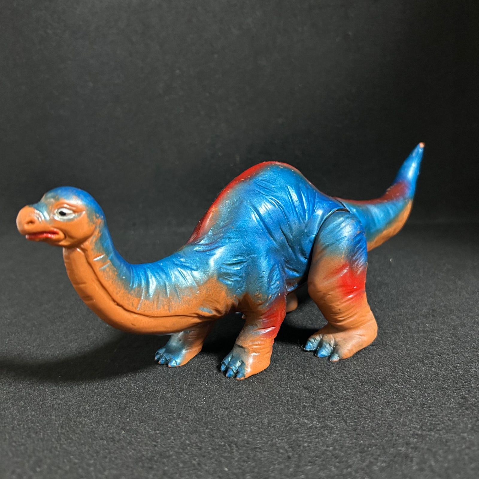 プロントザウルス ソフビ ブルマァク 当時物 レア 昭和 レトロ 怪獣 プロントザウルス ソフビ ブルマァク 当時物 レア 昭和 レトロ