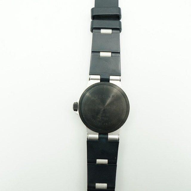 BVLGARI ブルガリ アルミニウム AL32TA レディース ラバーベルト