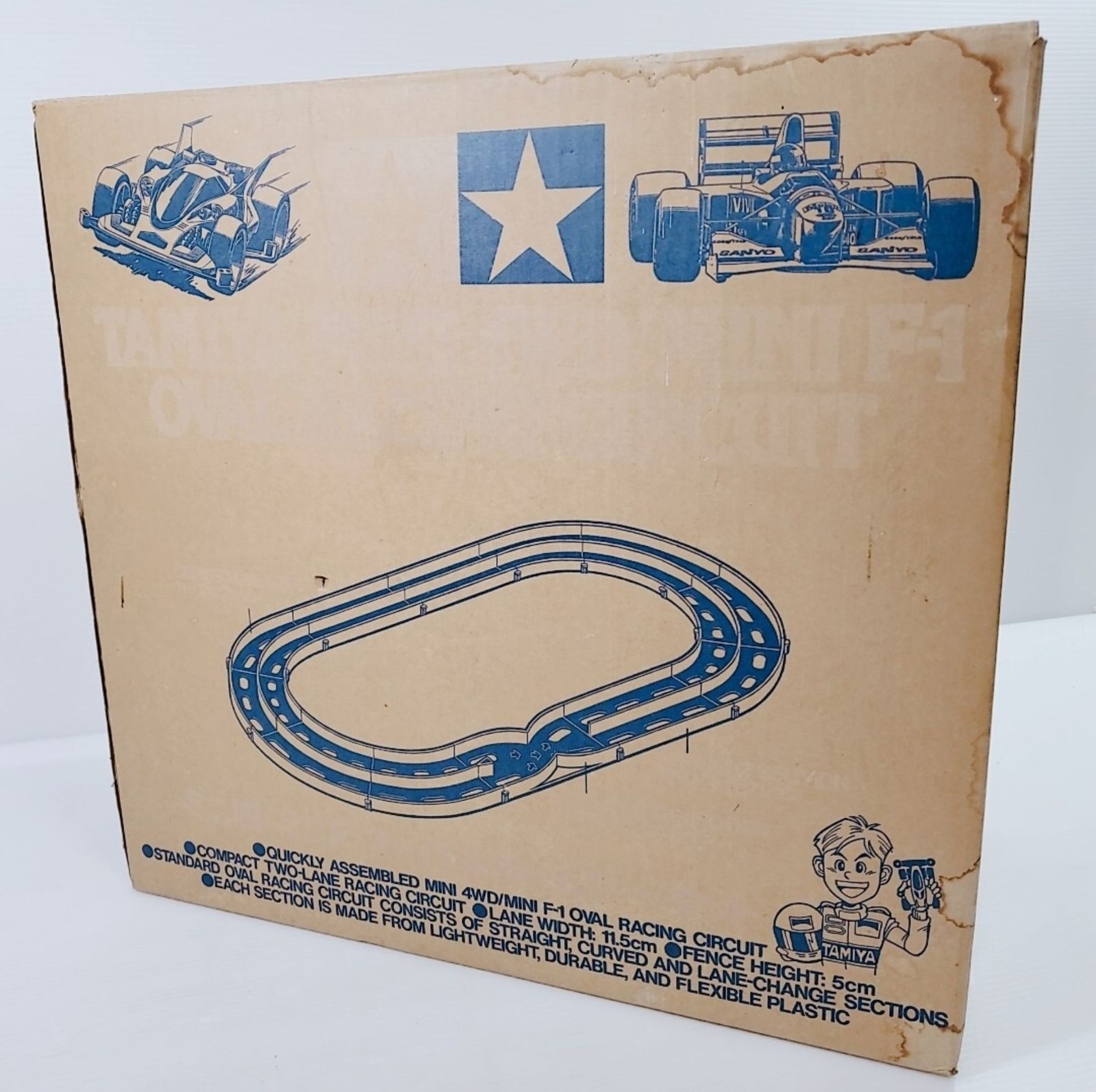 ホビーラジコン TOMIYA MINI 4WD F-1 OVAL RACING CIRCUIT Amazon.com: Mini 4wd Oval Home Circuit with Lane Change