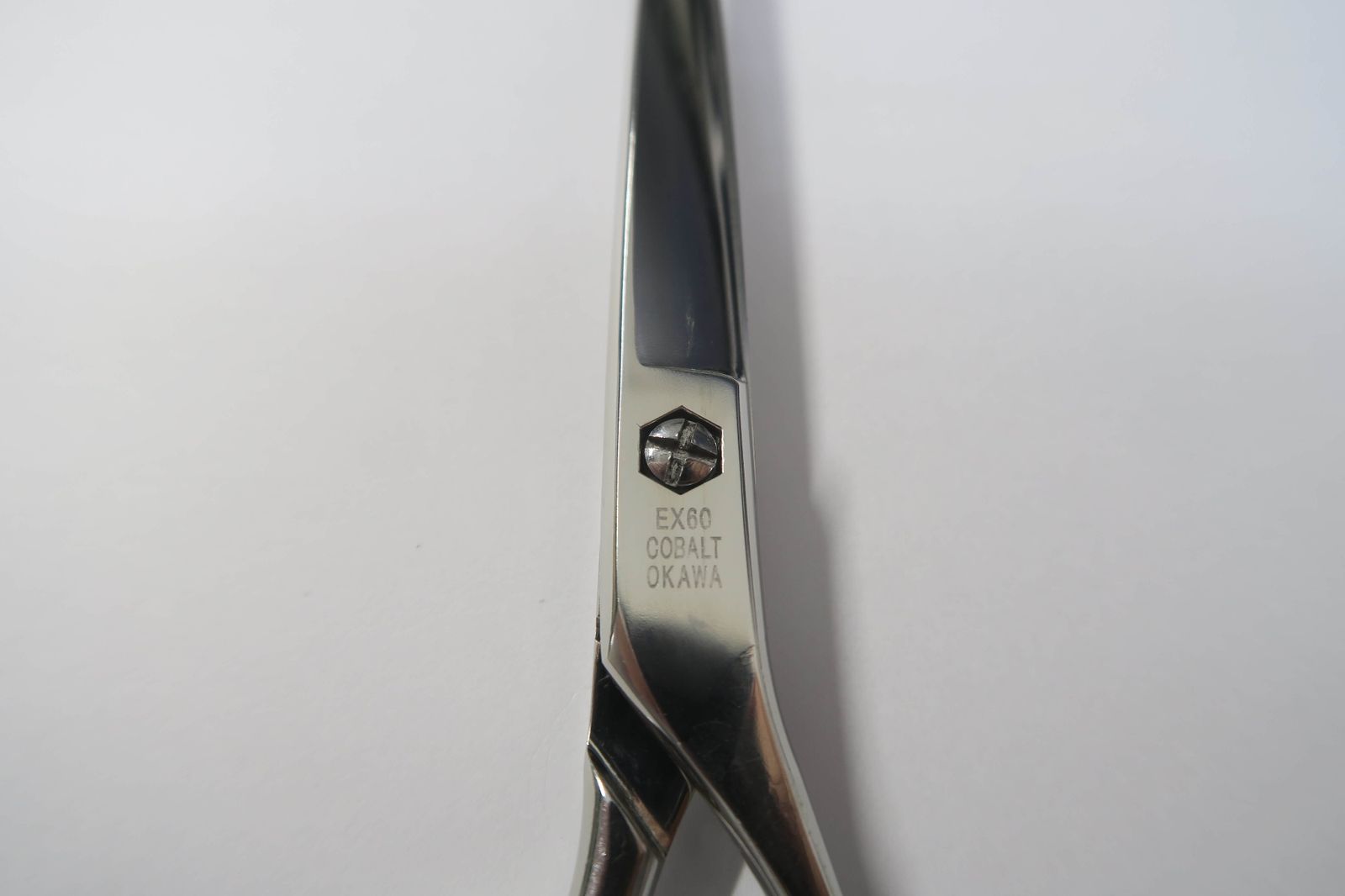 Cランク【KIKU OKAWA キクオオカワ】 EX60 シザー 美容師・理容師 6.0
