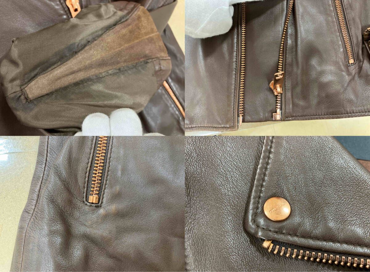 ダブルライダース ラムスキン