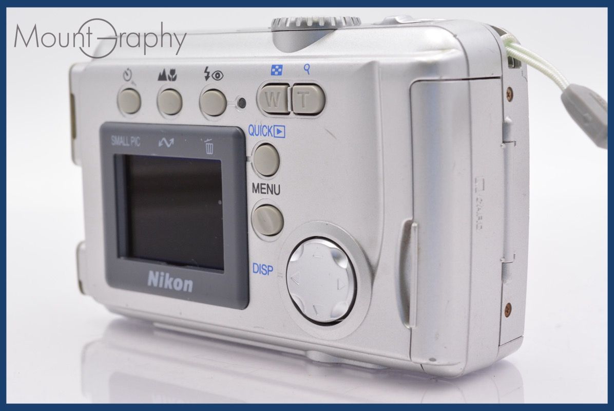 希少完品✨美品✨ニコン Nikon COOLPIX 2000 単３電池駆動 ☆極上美品☆ ニコン Nikon COOLPIX 2000 3x 単三電池仕様