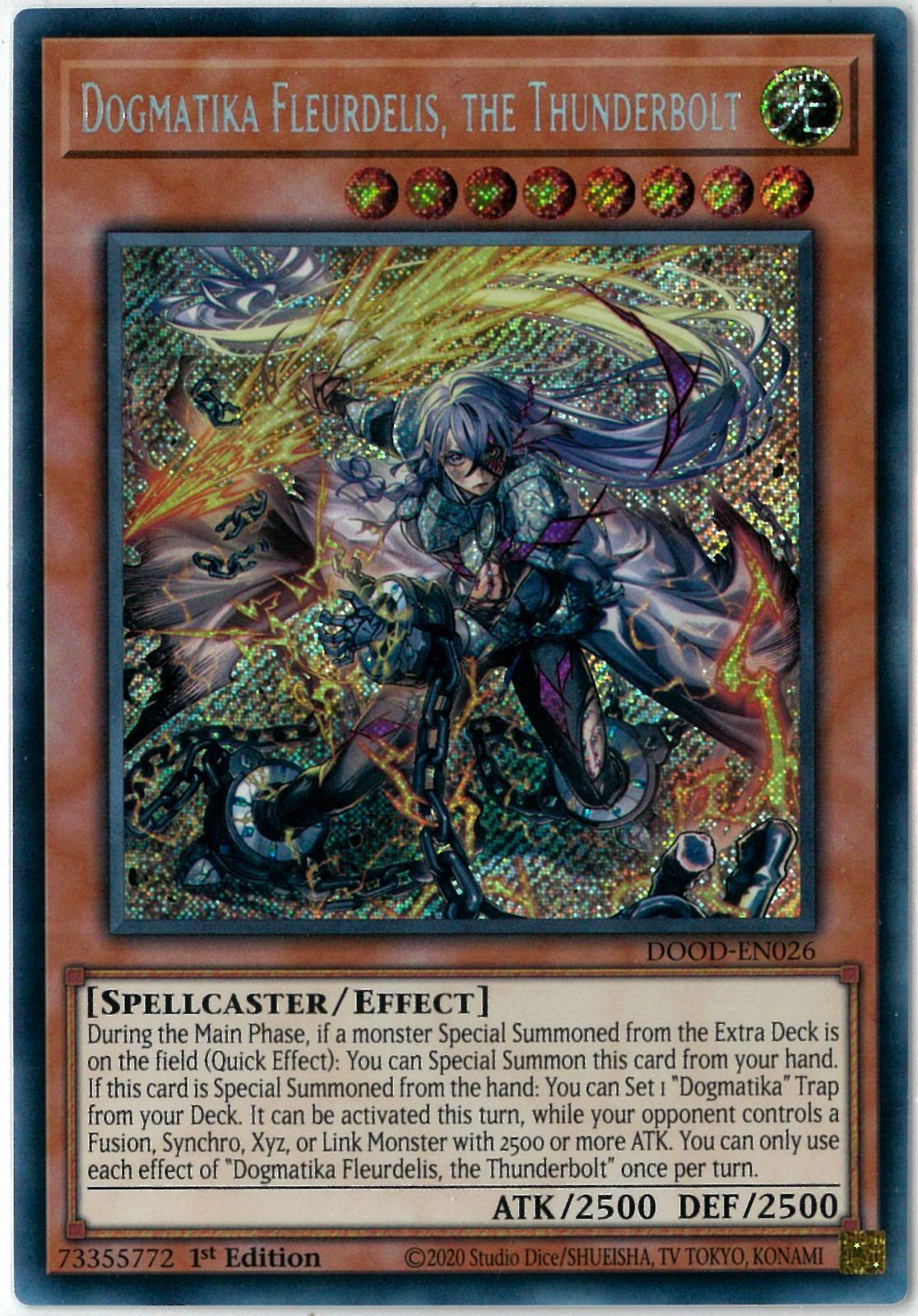 遊戯王/英語版/北米版/教導の雷霆フルルドリス/ドラグマ