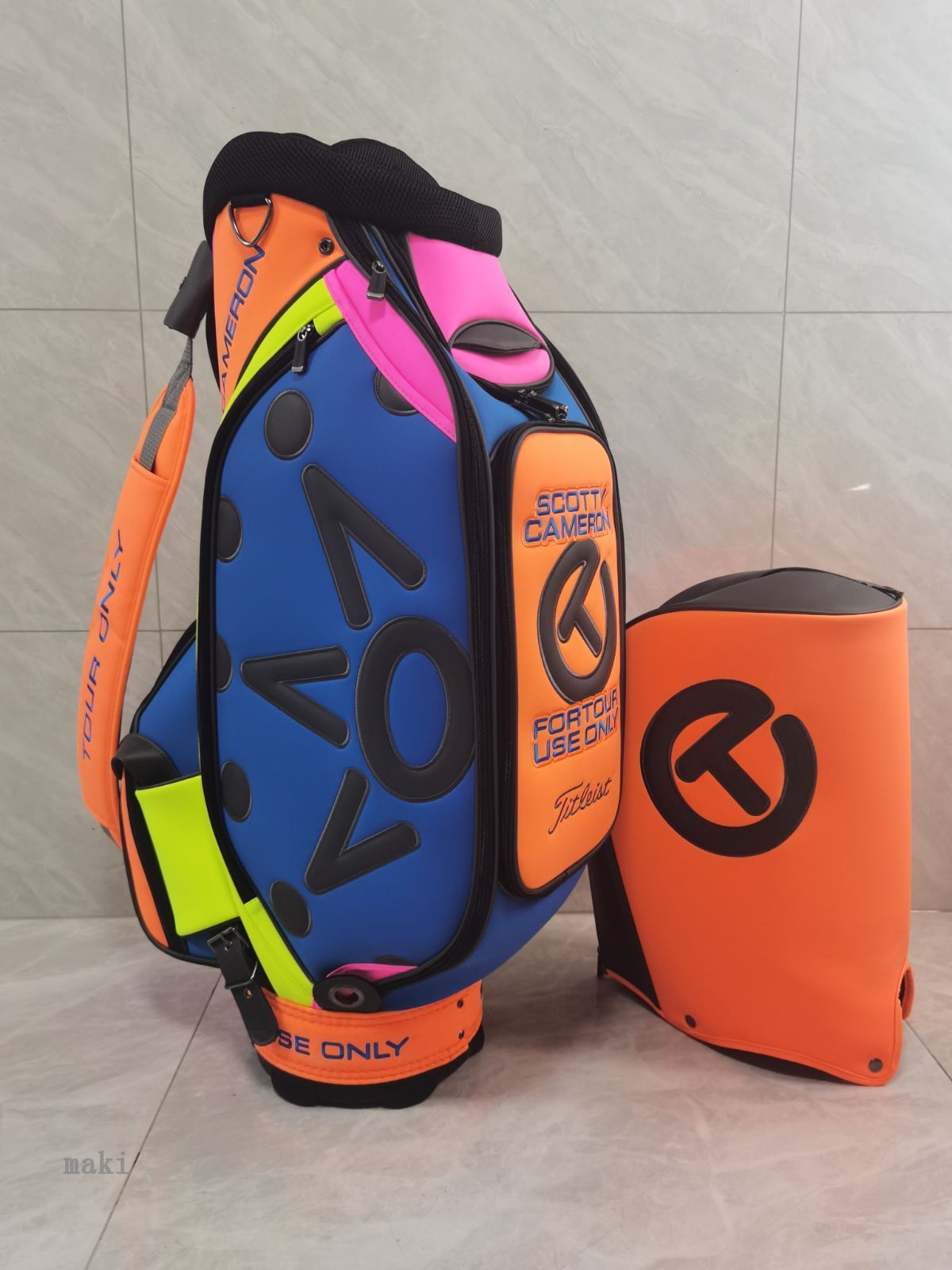 【新品未使用】スコッティキャメロン2023限定ツアースタッフバッグ 新品】ScottyCameron Staff 2023 Tour bag スコッティキャメロン