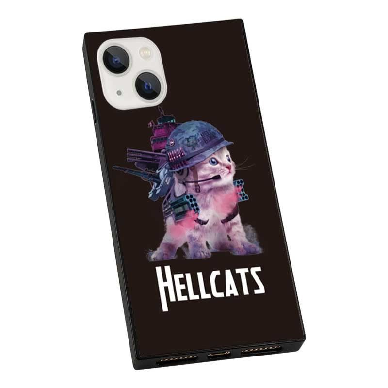 新品　iPhoneケース MILKBOY ミルクボーイ 【iPhone13】 スマホケース ガラスケース 背面ケース HELLCATS(PPL) BK