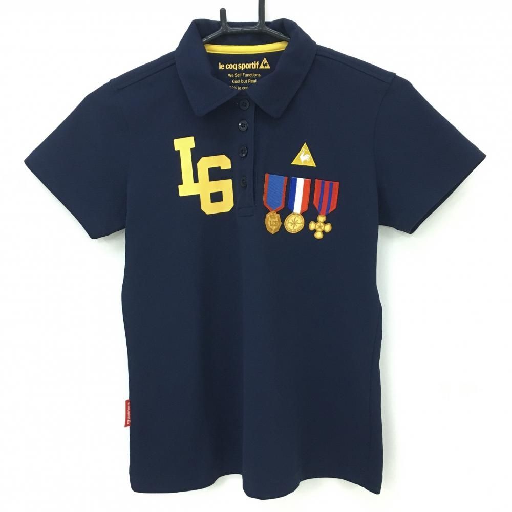 美品★ルコック★スポルティフ★
★Lサイズ★ネイビー★
★ルコックゴルフ★ le coq sportif 公式 ルコックスポルティフ LCSモンペリエNEO LIFT