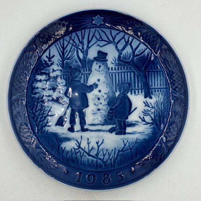ロイヤルコペンハーゲン イヤープレート 1985年 「The Snowman