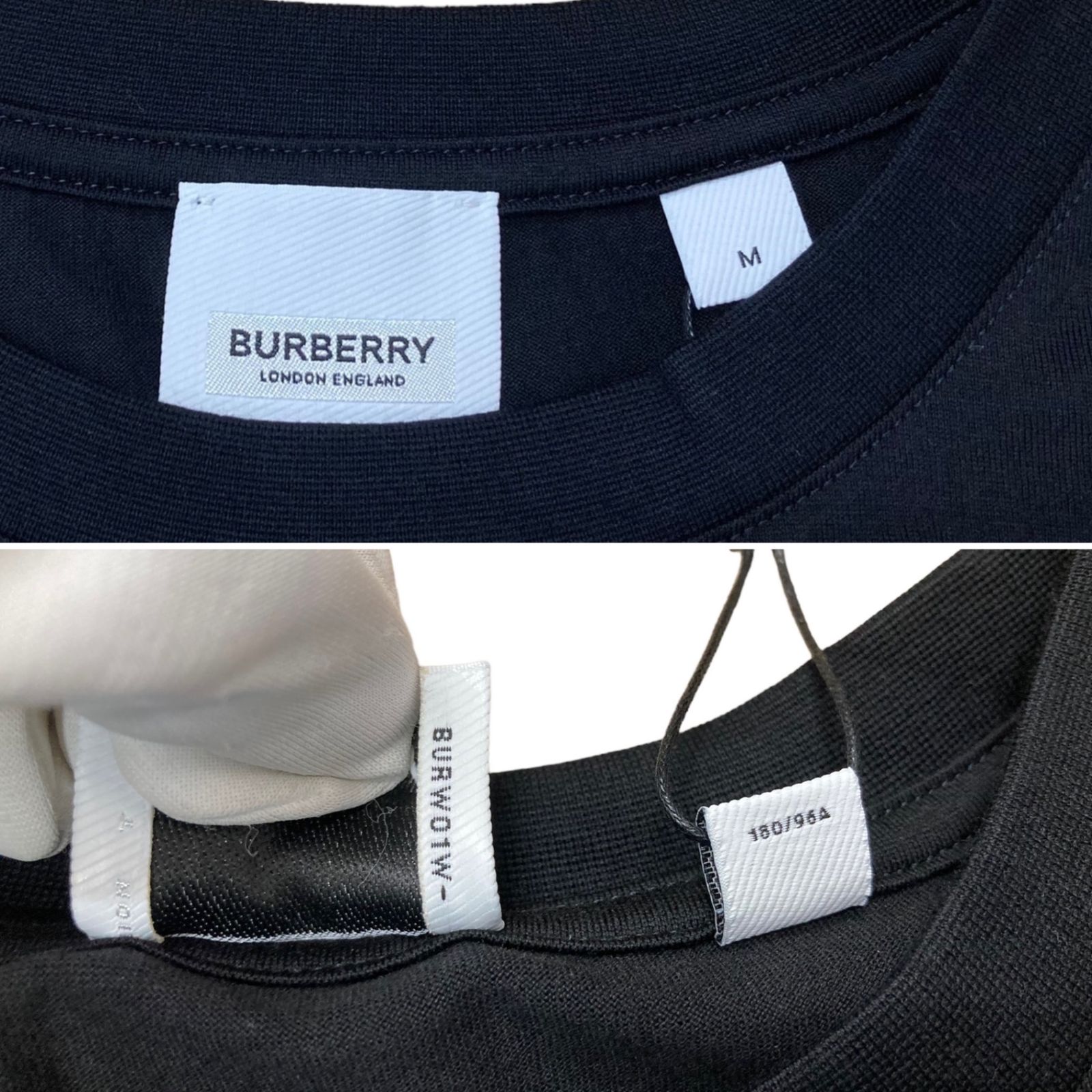 BURBERRY (バーバリー) LETCHFORD TAV S/S 半袖Tシャツ クルーネック 