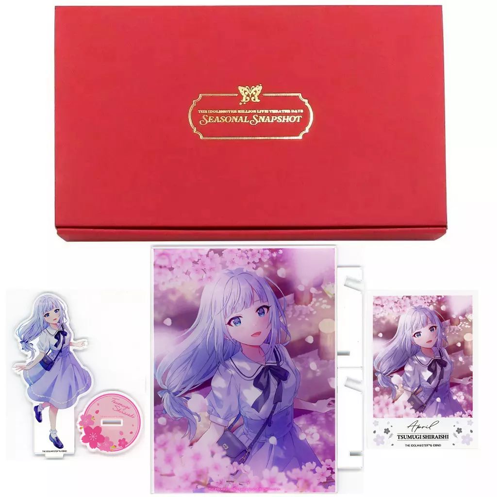 グッズセット 白石紬 公式シーズナルBOX 「アイドルマスター ミリオン
