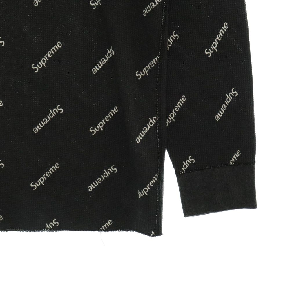 SUPREME (シュプリーム) 20AW×Hanes Thermal Crew ヘインズ ロゴ
