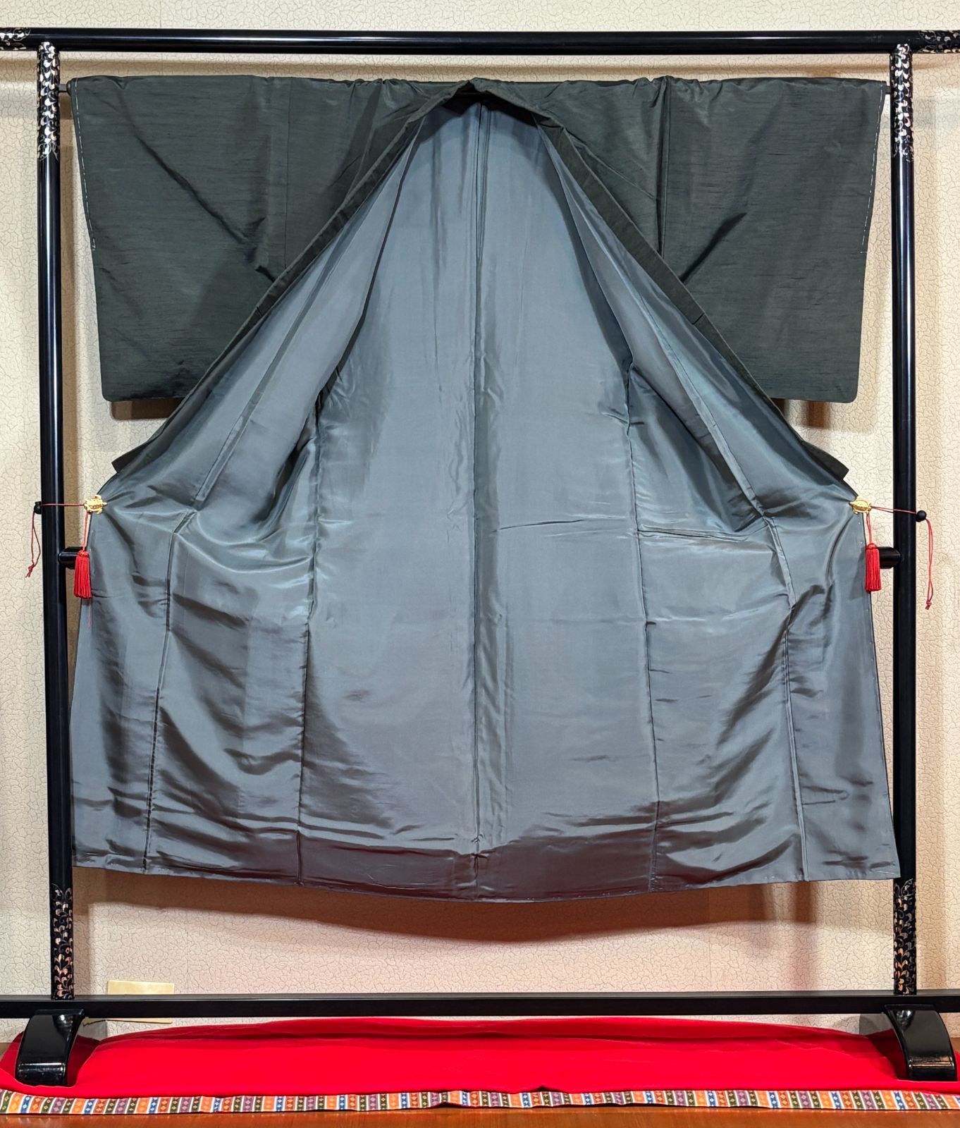 きもの蔵 ◆ 男物紬袷AS スーパーキング巾 未着用