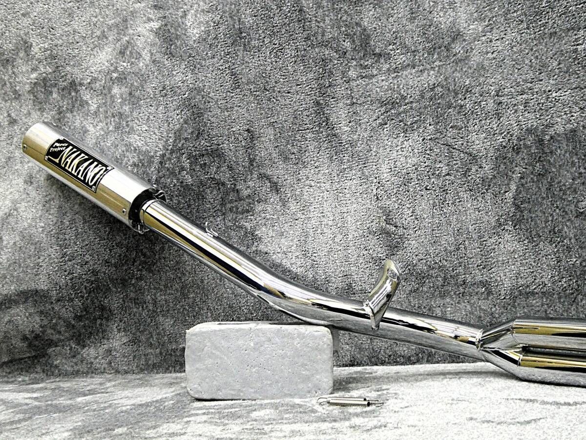 NC39 NC42 ナカノ42.7πマフラー メッキ6分割 アウター / CB400SF