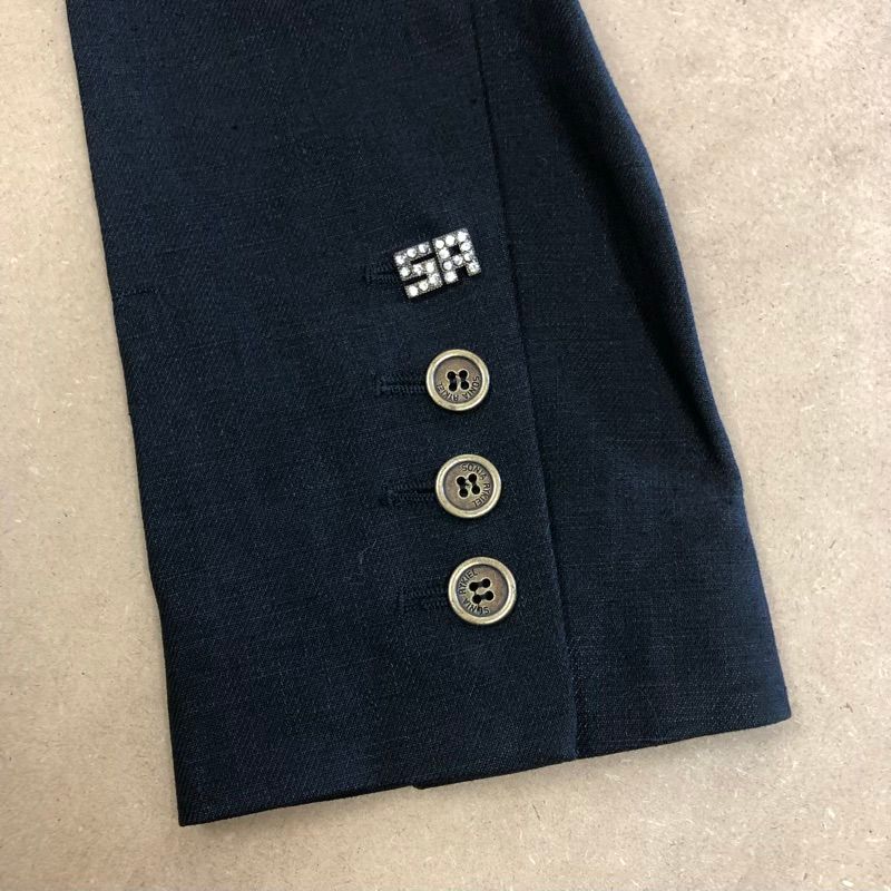 ソニアリキエル SONIA RYKIEL PARIS ジャケット ロゴボタン 留め