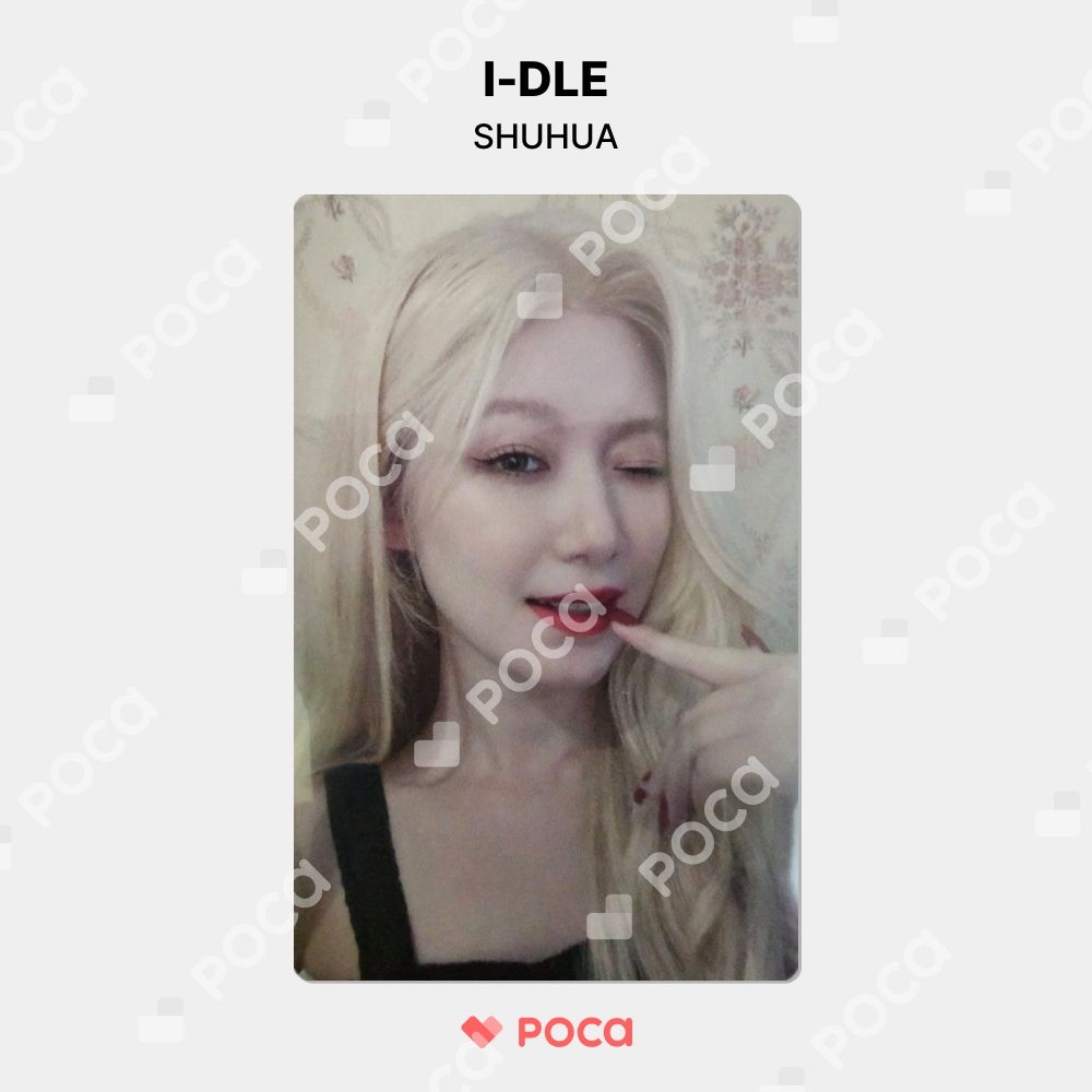 G)I-DLE シュファ トレカ I love KPOP MERCH Shopee 公式 トレカ