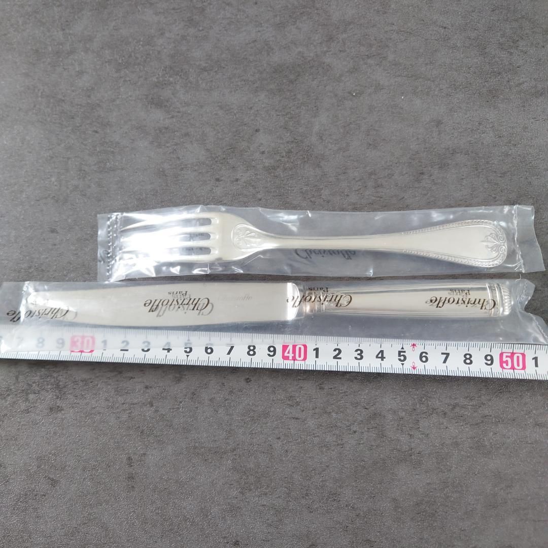 クリストフル マルメゾン スタンダードナイフ スタンダードフォーク 未開封 2点 WWW_SKLAD-KIRPICHA_RU