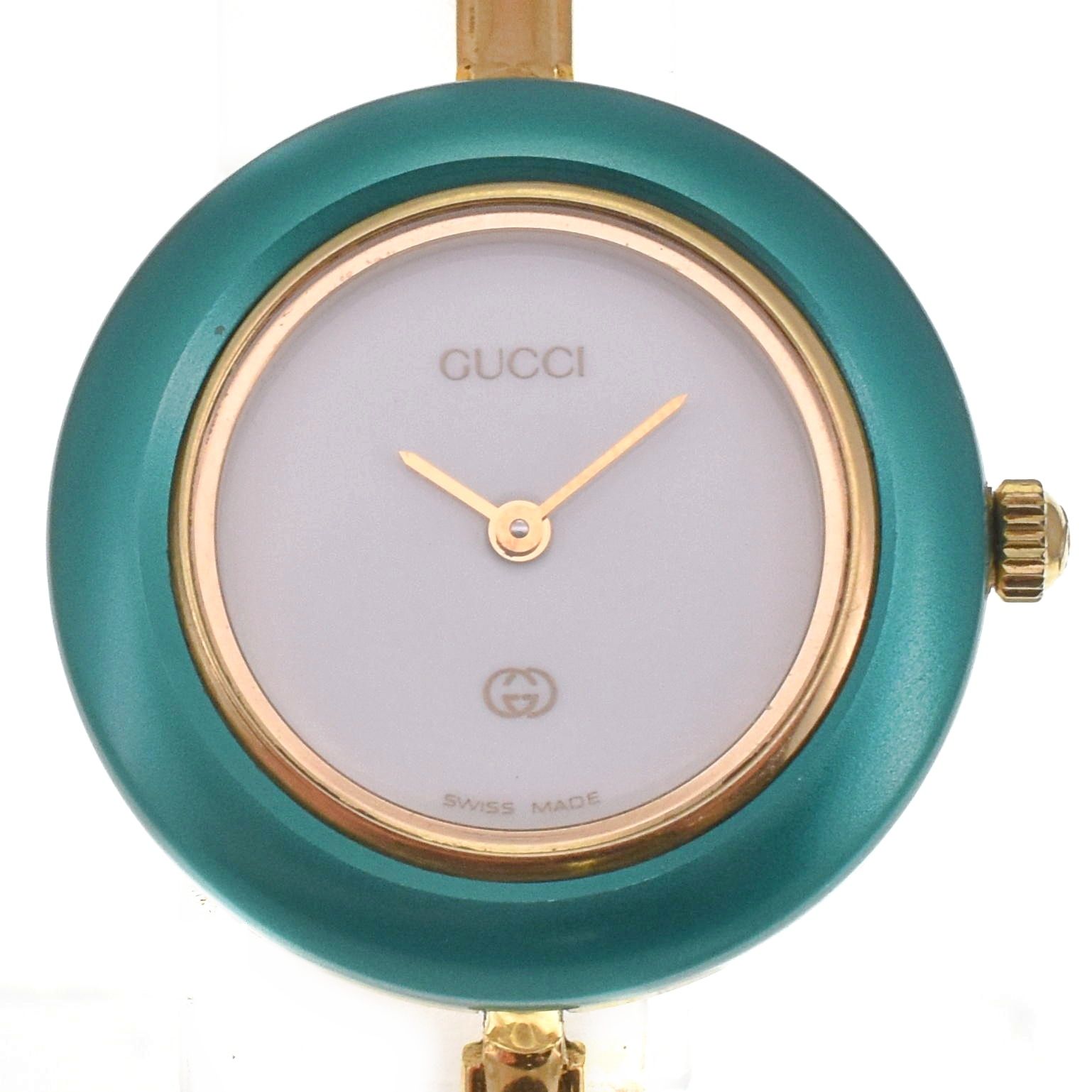 Gucci チェンジベゼル　箱付き GUCCI グッチ チェンジベゼル ベゼル8個 ケース付き 時計なし