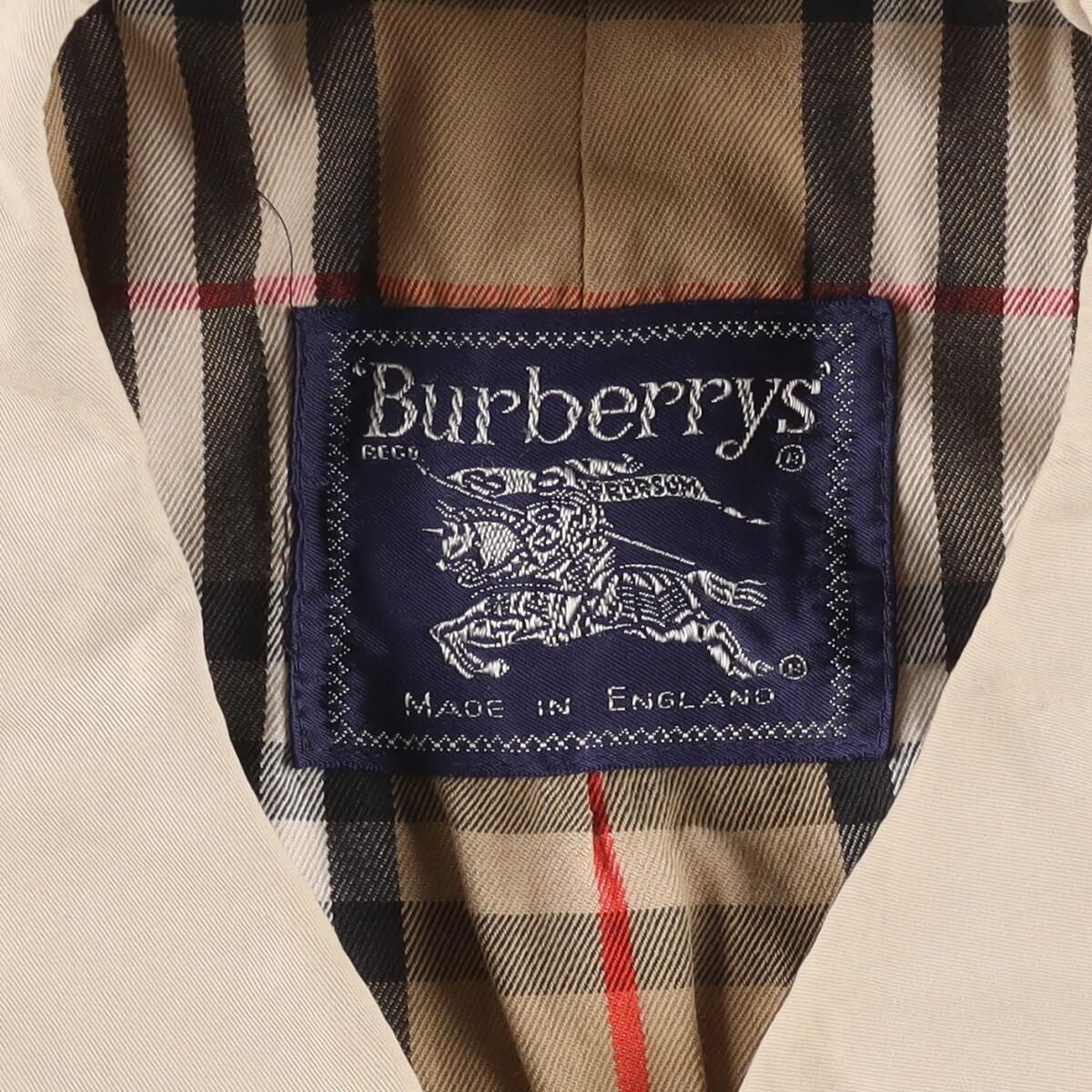 古着 バーバリー Burberry's コットン100% ステンカラーコート バルマ