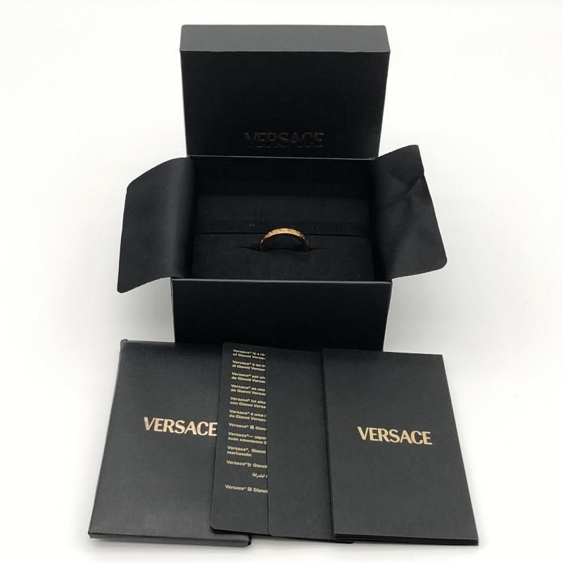 ☆人気☆【VERSACE】☆エングレイブド グリークキー リング☆ エングレイブド グリークキー リング ゴールド | VERSACE JP