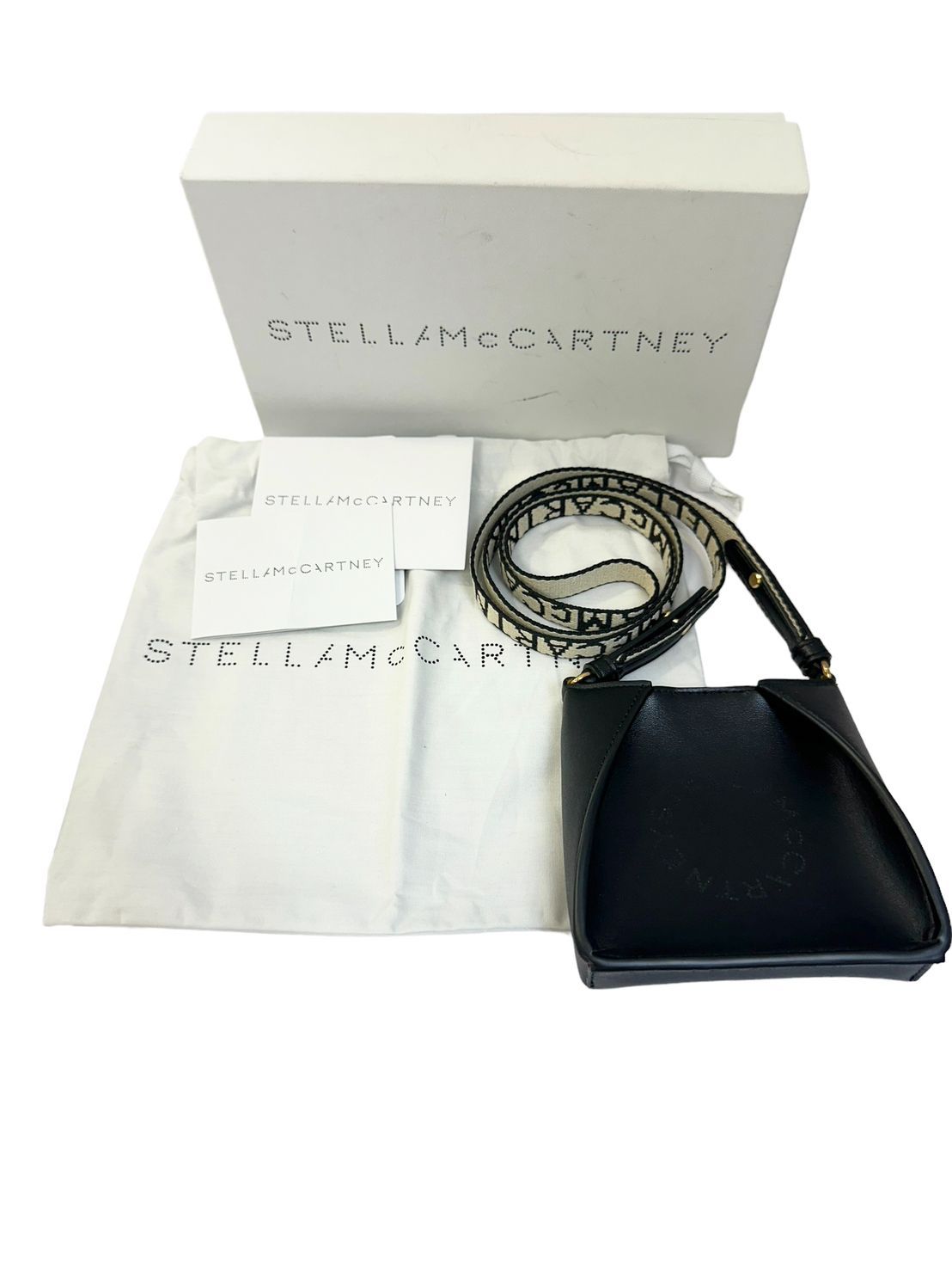 STELLA McCARTNEY ステラマッカートニー MICRO HOBO マイクロ ホーボー ロゴ ショルダー バッグ 700159 - メルカリ