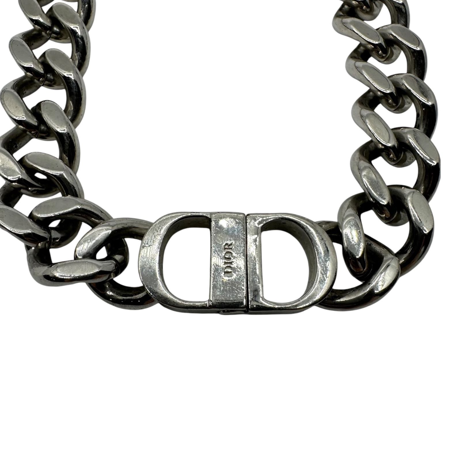 Christian Dior(クリスチャンディオール) CD ICON chain link necklace 
