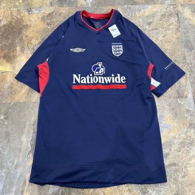 ENGLAND NATIONAL TEAM 2007/2009 HOME FOOTBALL SHIRT UMBRO