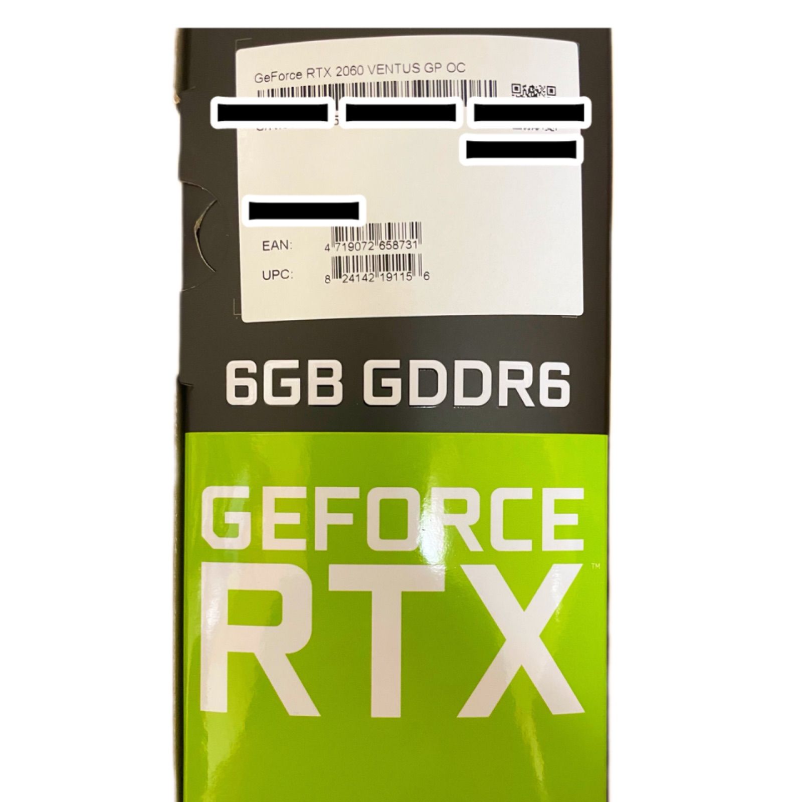 MSI GeForce RTX 2060 VENTUS GP OC - メルカリ