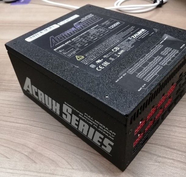 中古】その２ 電源ユニット・PSU ZALMAN ACRUX 1200W ZM1200ARX REIJ メルカリ