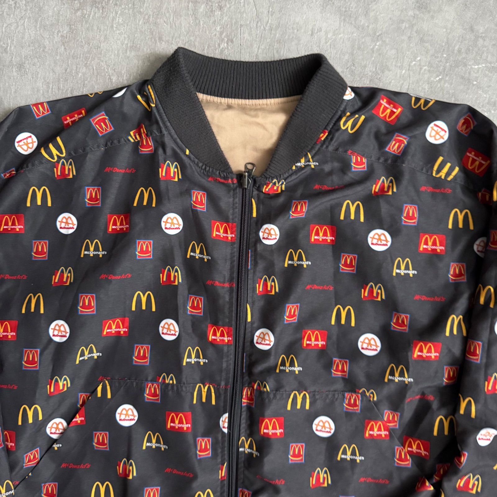 graniph×McDonald's グラニフ マクドナルド コラボ ブルゾン 総 graniph×McDonald's グラニフ マクドナルド コラボ ブルゾン 総