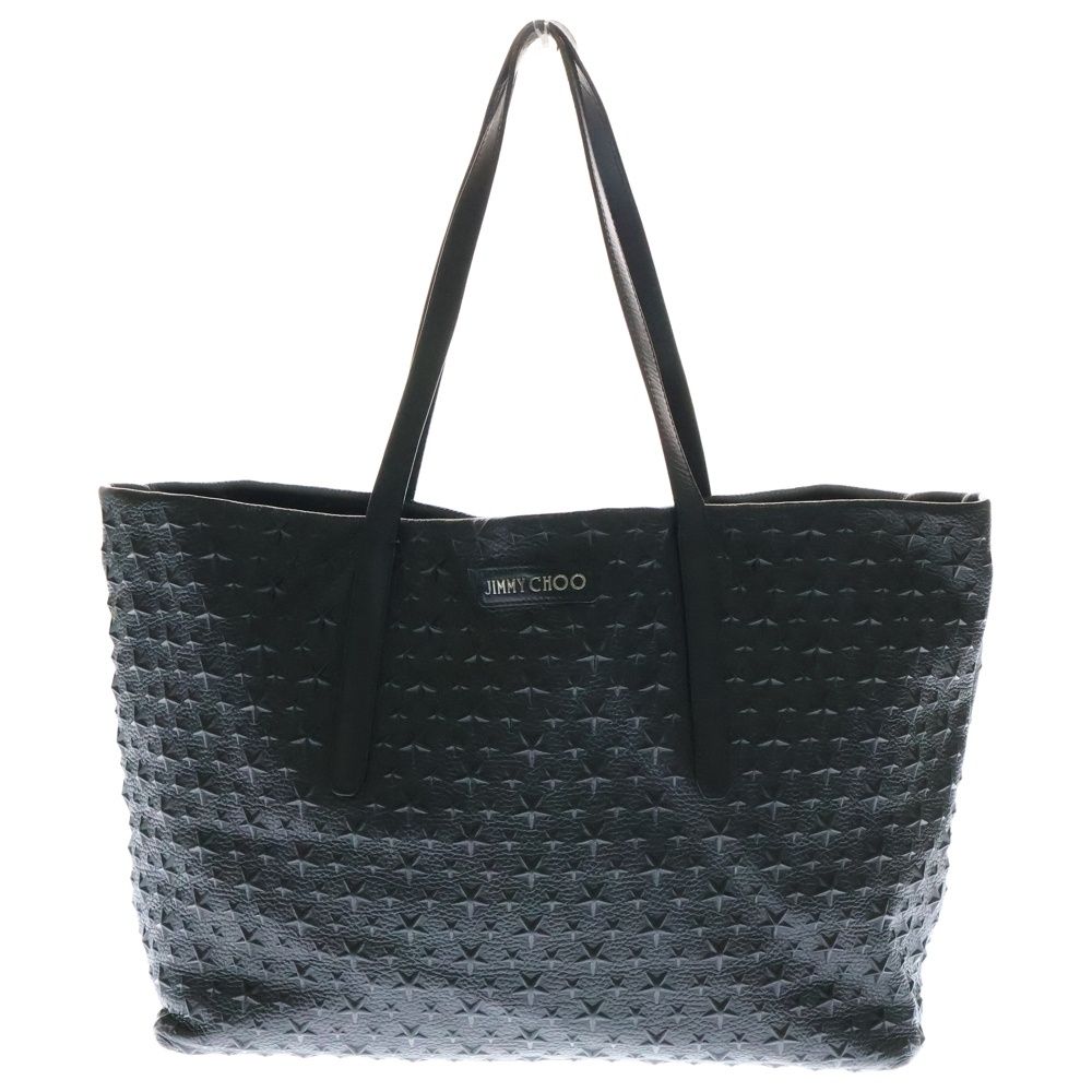 【ほぼ新品】JIMMY CHOO ソフィア スターエンボス トートバッグ ジミーチュウ トートバッグ ソフィア スターエンボス S レザー