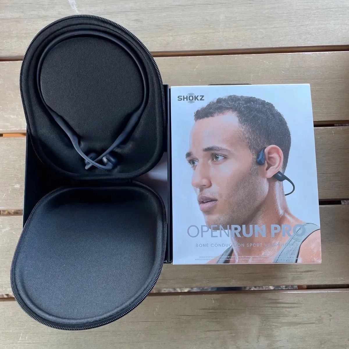 Shokz ショックス S810 骨伝導 ワイヤレス ヘッドフォン Bluetooth5.1 イヤホン 通話 OPEN RUN PRO