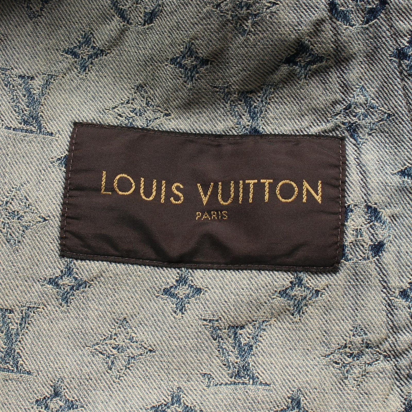 ルイ・ヴィトン LOUIS VUITTON デニムジャケット × Supreme ルイ・ヴィトン LOUIS VUITTON デニムジャケット × Supreme