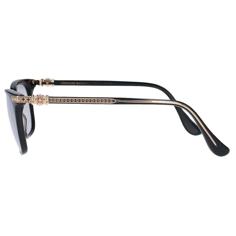 ファッション小物クロムハーツ GISS CHプラステンプルスクエアフレーム眼鏡 メンズ 54□20-149