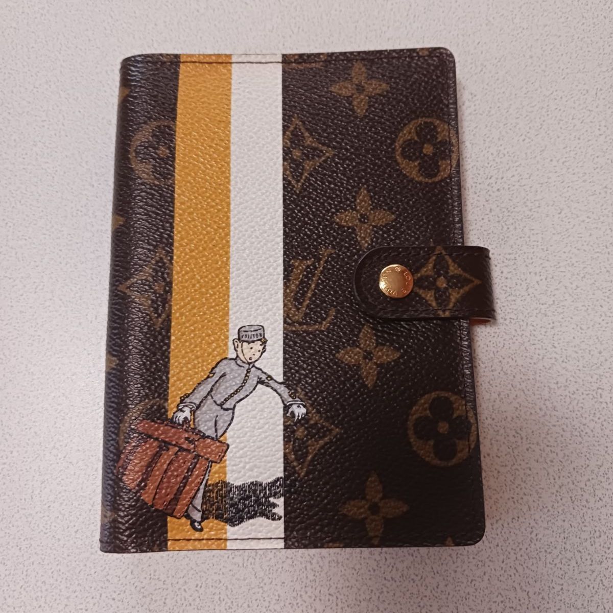LOUIS VUITTON アジェンダPM（手帳カバー）モノグラム グルーム 
