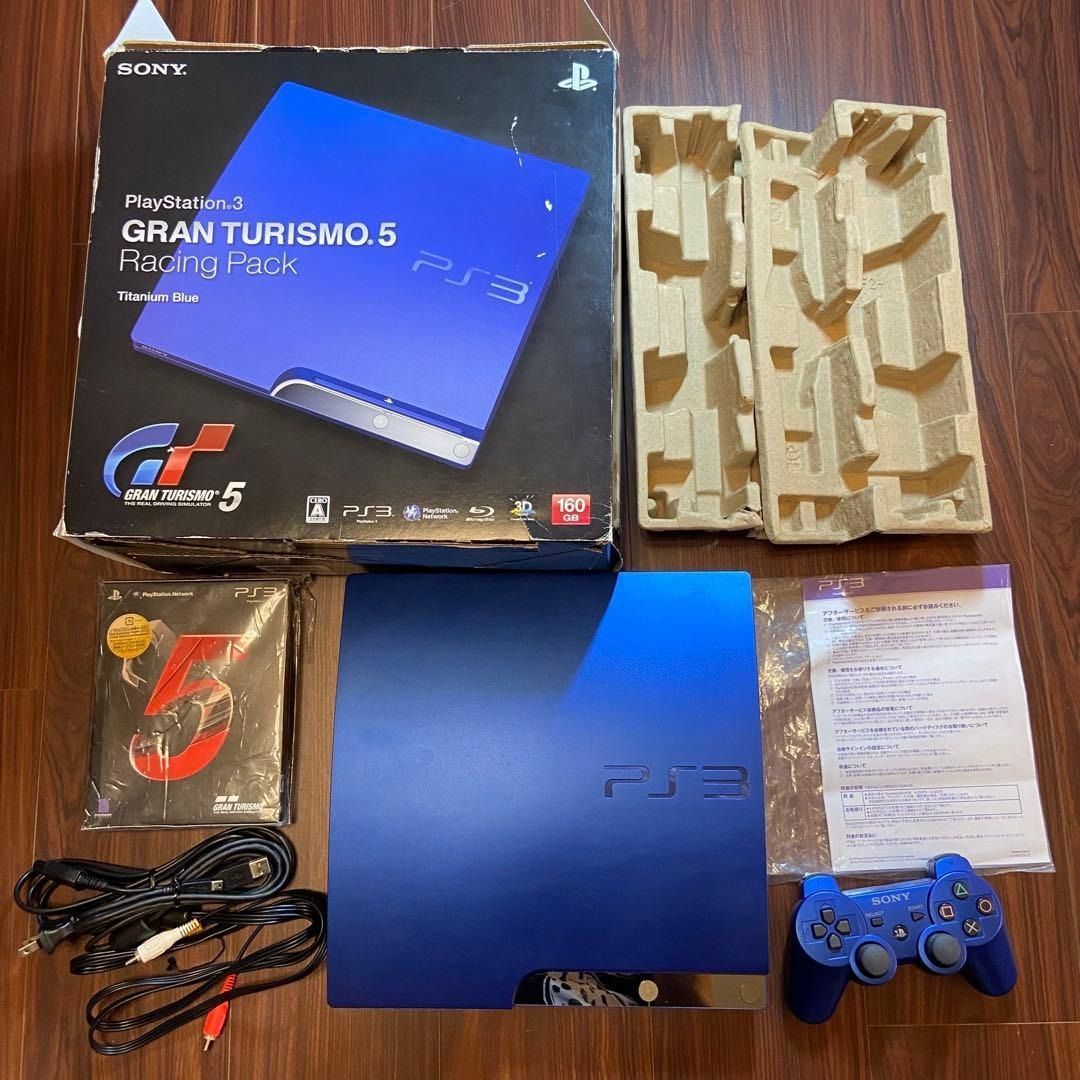 SONY PS3 本体 CECH-2500A グランツーリスモ5 4658