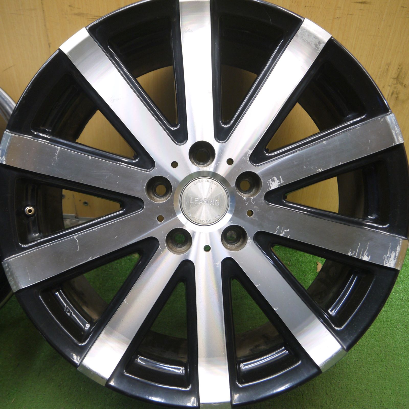 送料無料* 4本価格☆LEASING A.C.S ホイール 18インチ レアシング ACS 18×7.5J PCD114.3/5H☆4051407Hホ  - メルカリ