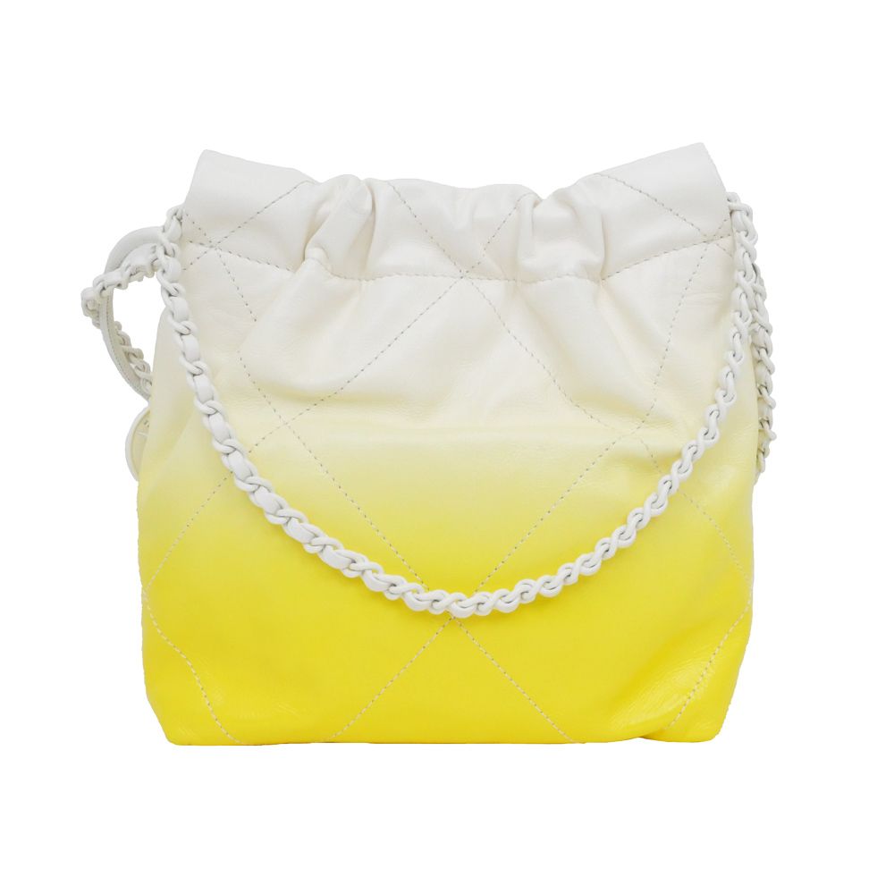 名東】【CHANEL】シャネル シャネル22 ミニ チェーンハンドバッグ 
