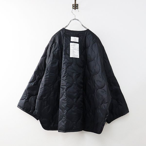 HYKE ハイク キルティングジャケット サイズ1 ブラック
