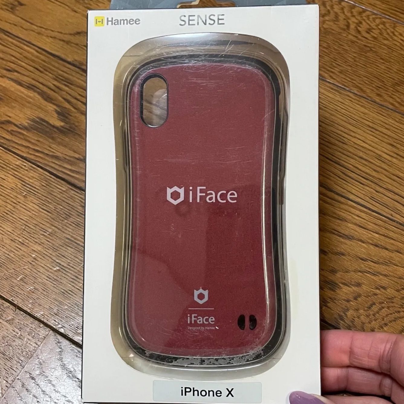 新品 アイフェイス iPhonex/xs マット レッド iFace - メルカリ