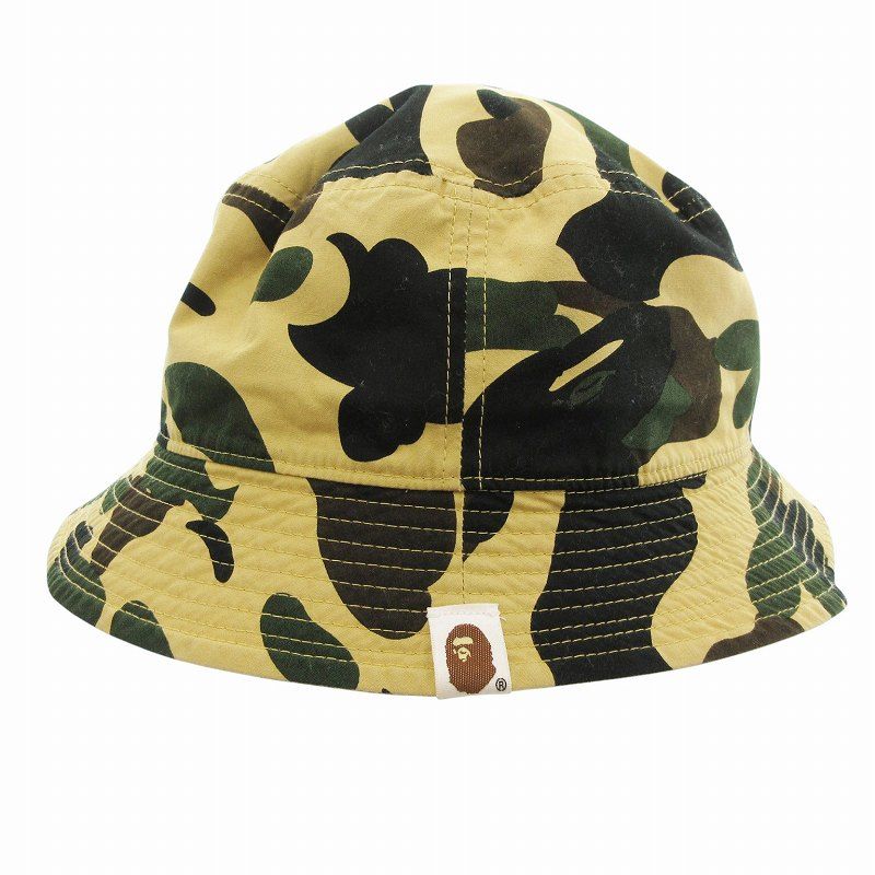 【新品】エイプ A BATHING APE バケットハット リバーシブル アベイシングエイプ A BATHING APE バケットハット 帽子