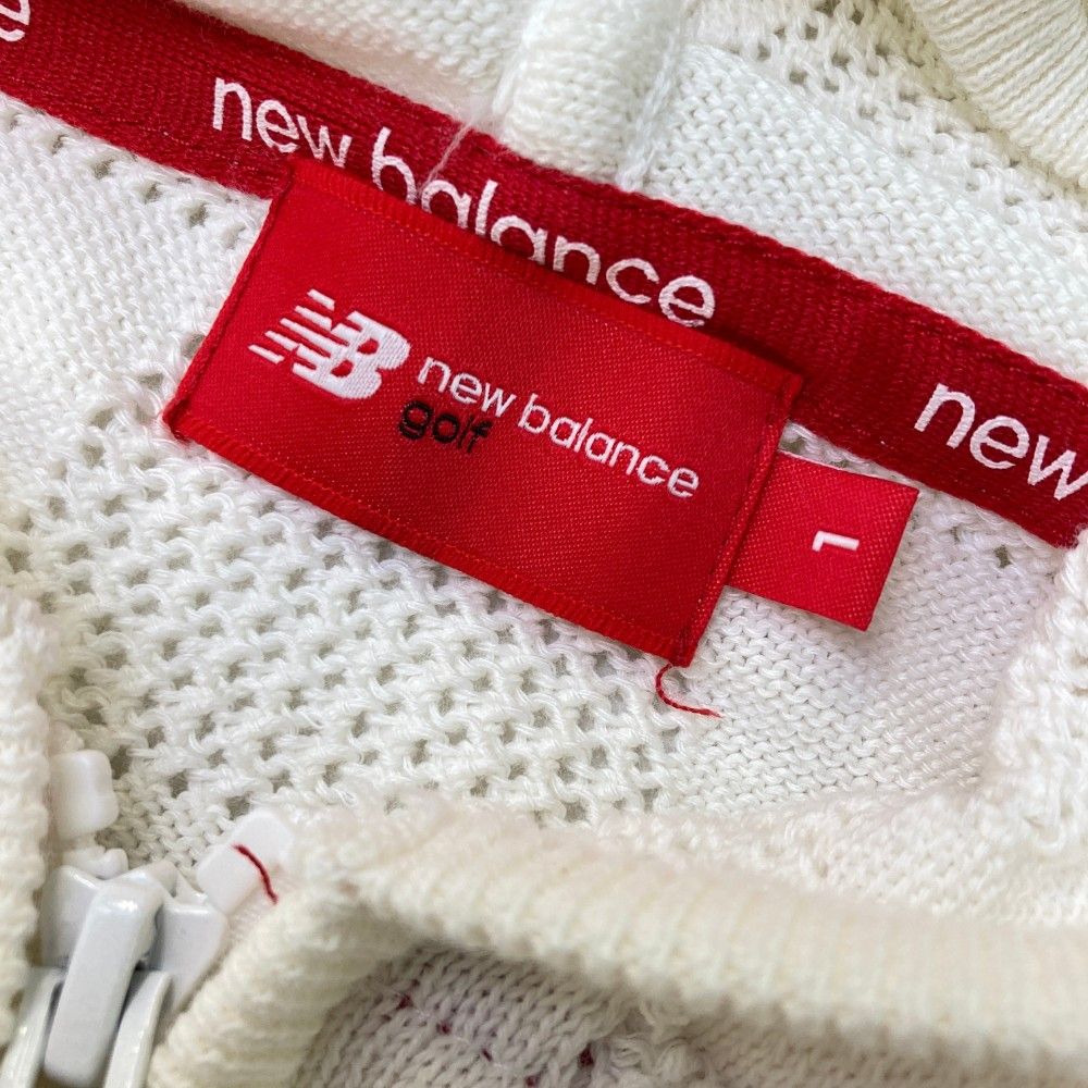 サイズ：1 NEW BALANCE GOLF ニューバランス フード付き ニット