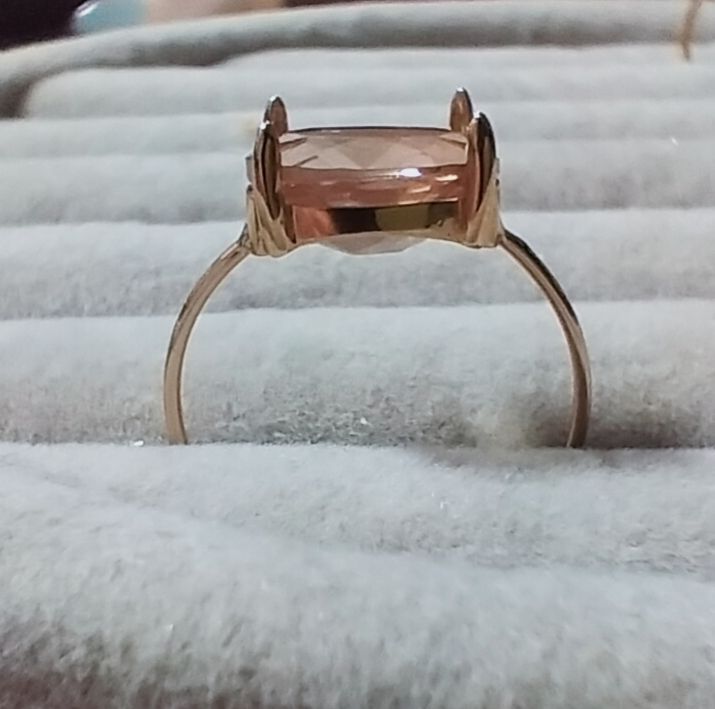 オレゴンサンストーン 原石 シルバーリング 天然石 B オレゴンサンストーン 原石 シルバーリング 天然石 B