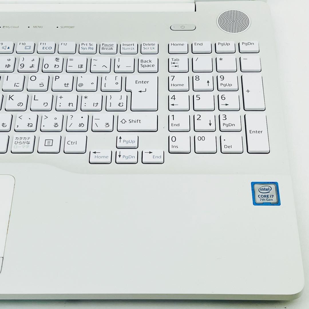 富士通 LIFEBOOK AH50 D2 2019年式 Corei7 32GB ノートパソコン Windows11 オフィス付き VETTDRUCK_DE