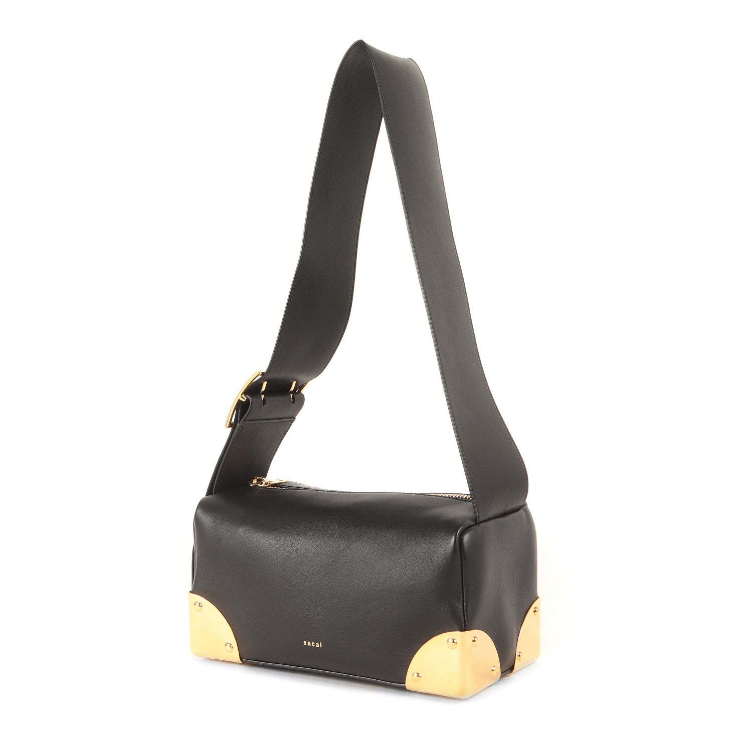 バッグ Saaya Sacai サカイ バッグ ブラック 黒 | 現行モデル ラムスキン コーナー