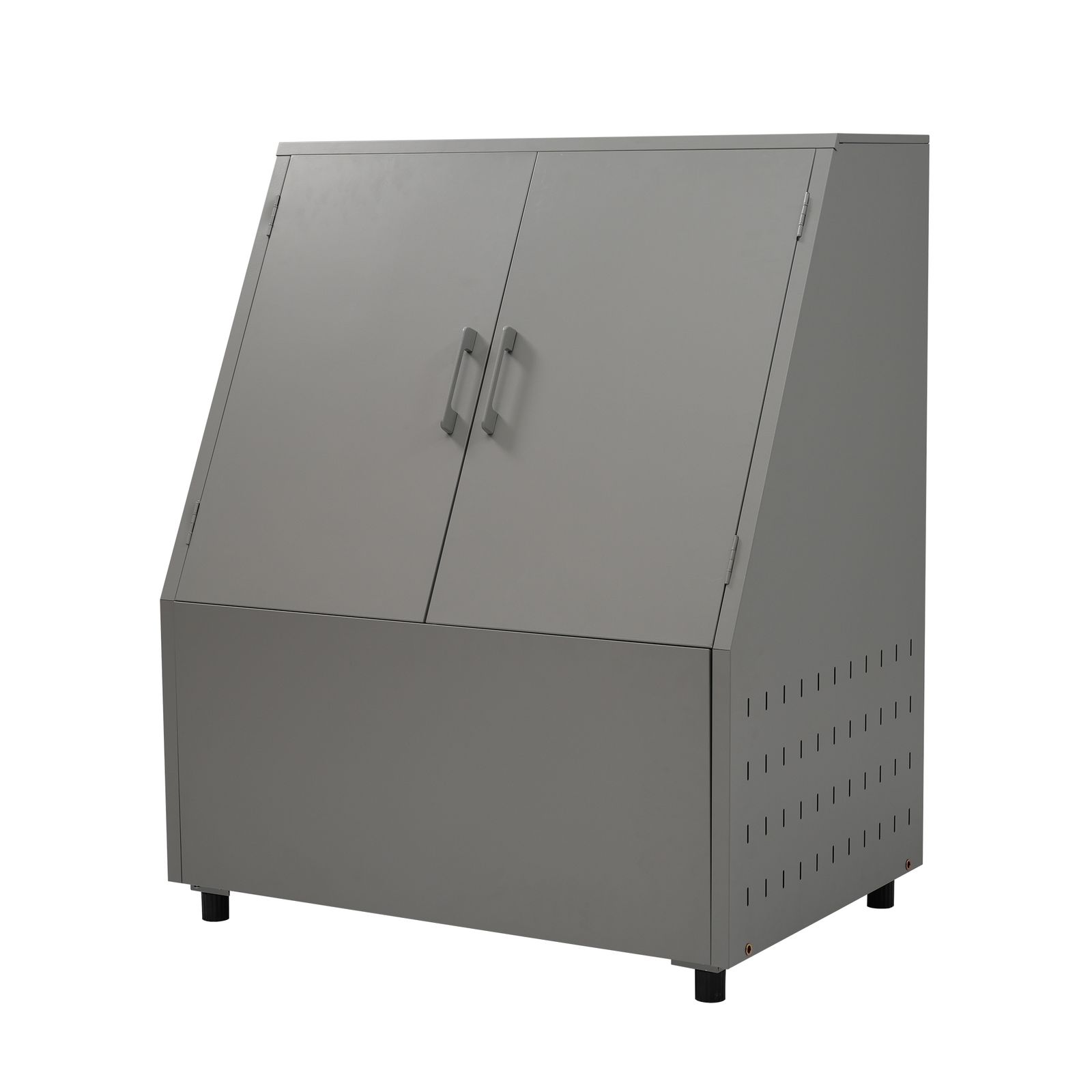 15 割 ゴミ箱 屋外 大容量 456L 通気性抜群 頑丈 大型 安定 簡単組立 ゴミ荒らし防止 カラスよけ 大型 野良猫よけ 大きい ふた付き ゴミステーション ゴミボックス ゴミ収納 ゴミ保管 ゴミ収集 庫 ごみ 箱 カラス対策 グレー