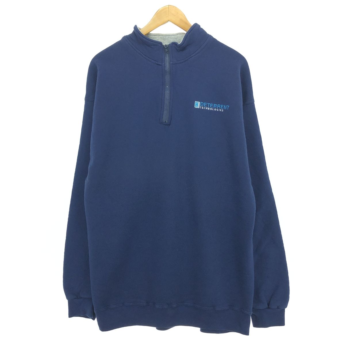 古着 00年代 フルーツオブザルーム FRUIT OF THE LOOM HEAVY cotton ハーフジップスウェットシャツ トレーナー XXL メンズXXL/eaa422958